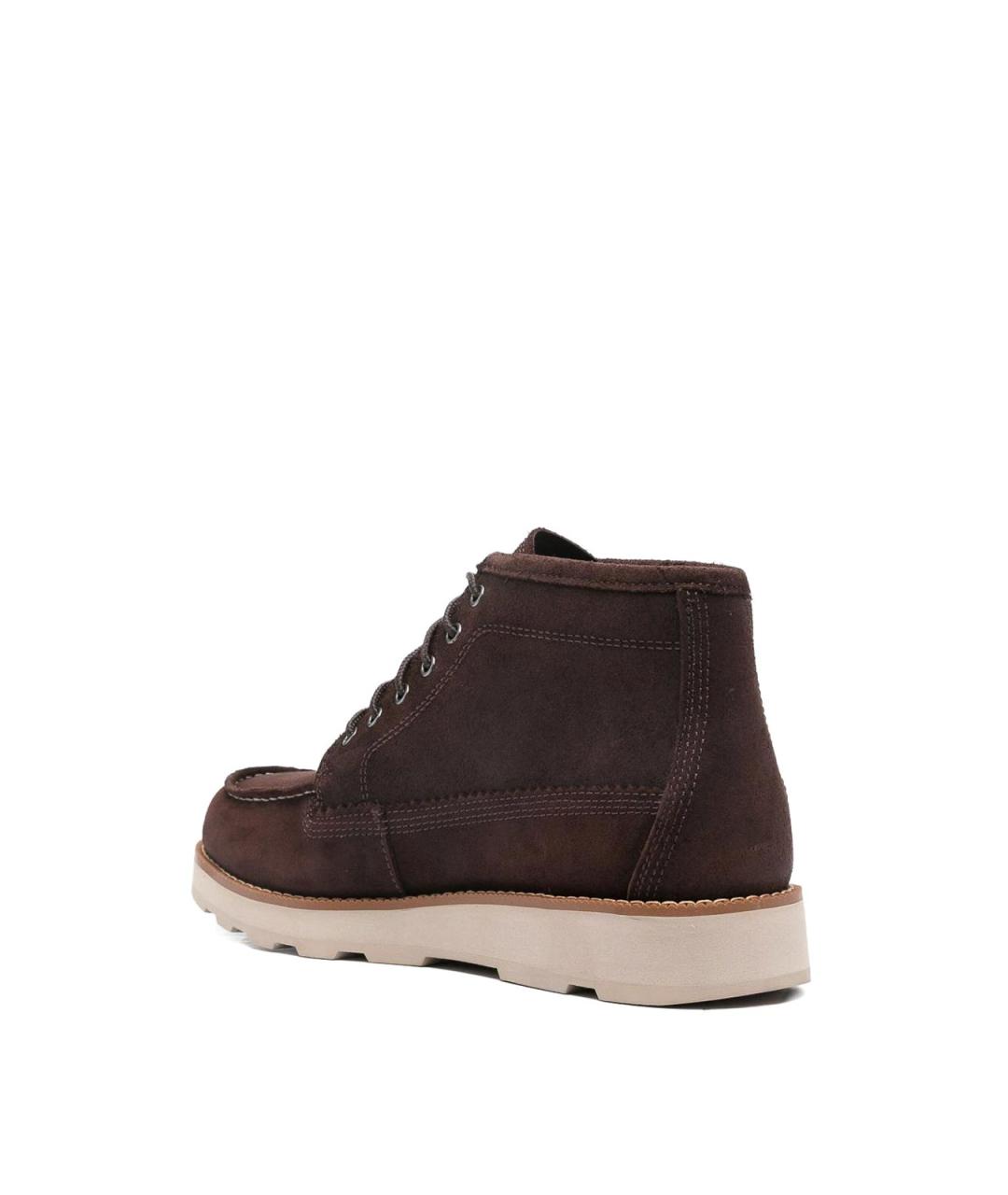 TIMBERLAND Коричневые резиновые высокие ботинки, фото 3