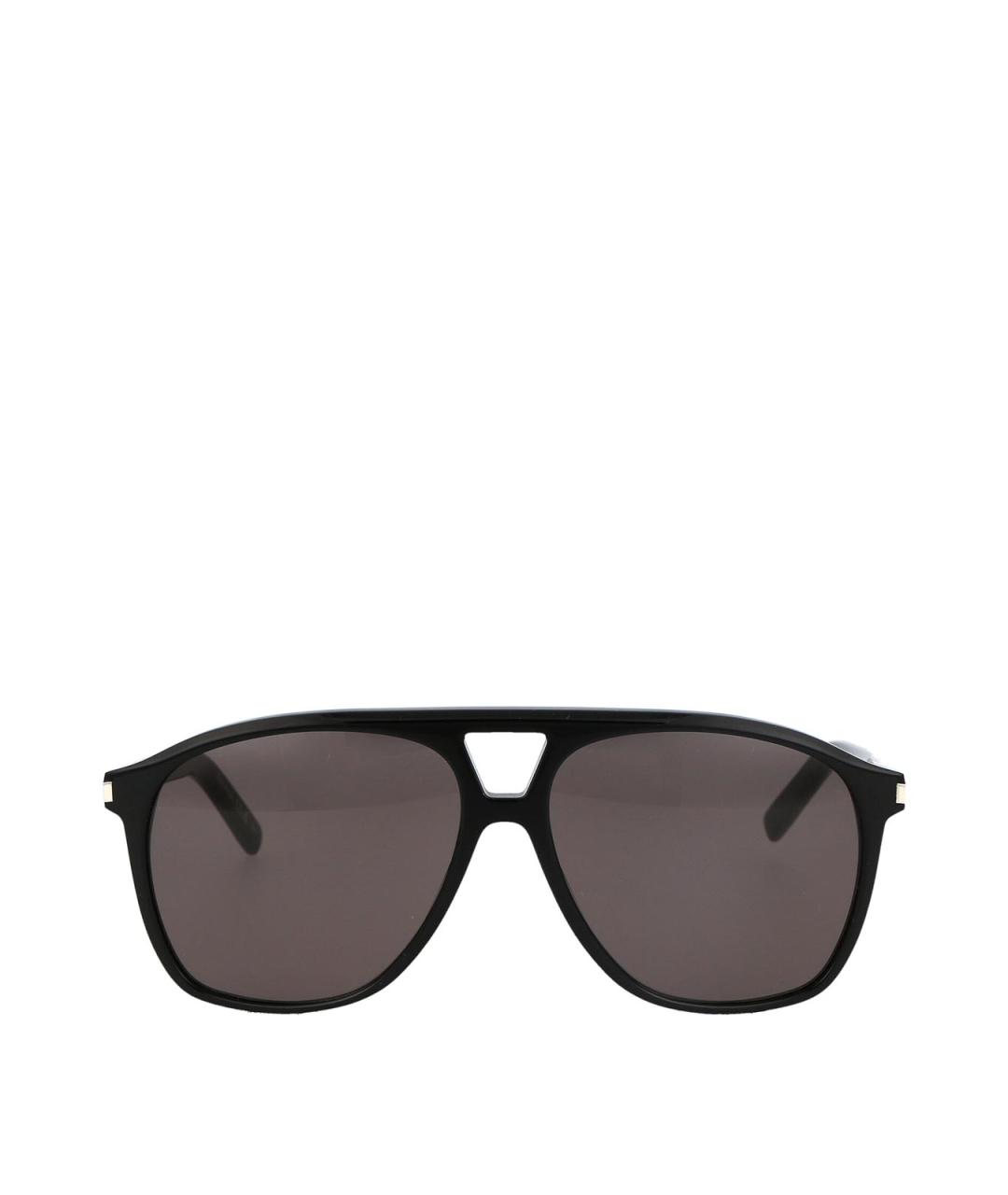 SAINT LAURENT Черные солнцезащитные очки, фото 1