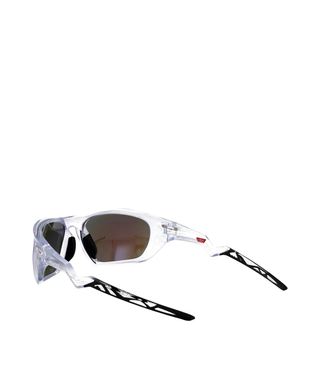 OAKLEY Белые пластиковые солнцезащитные очки, фото 4