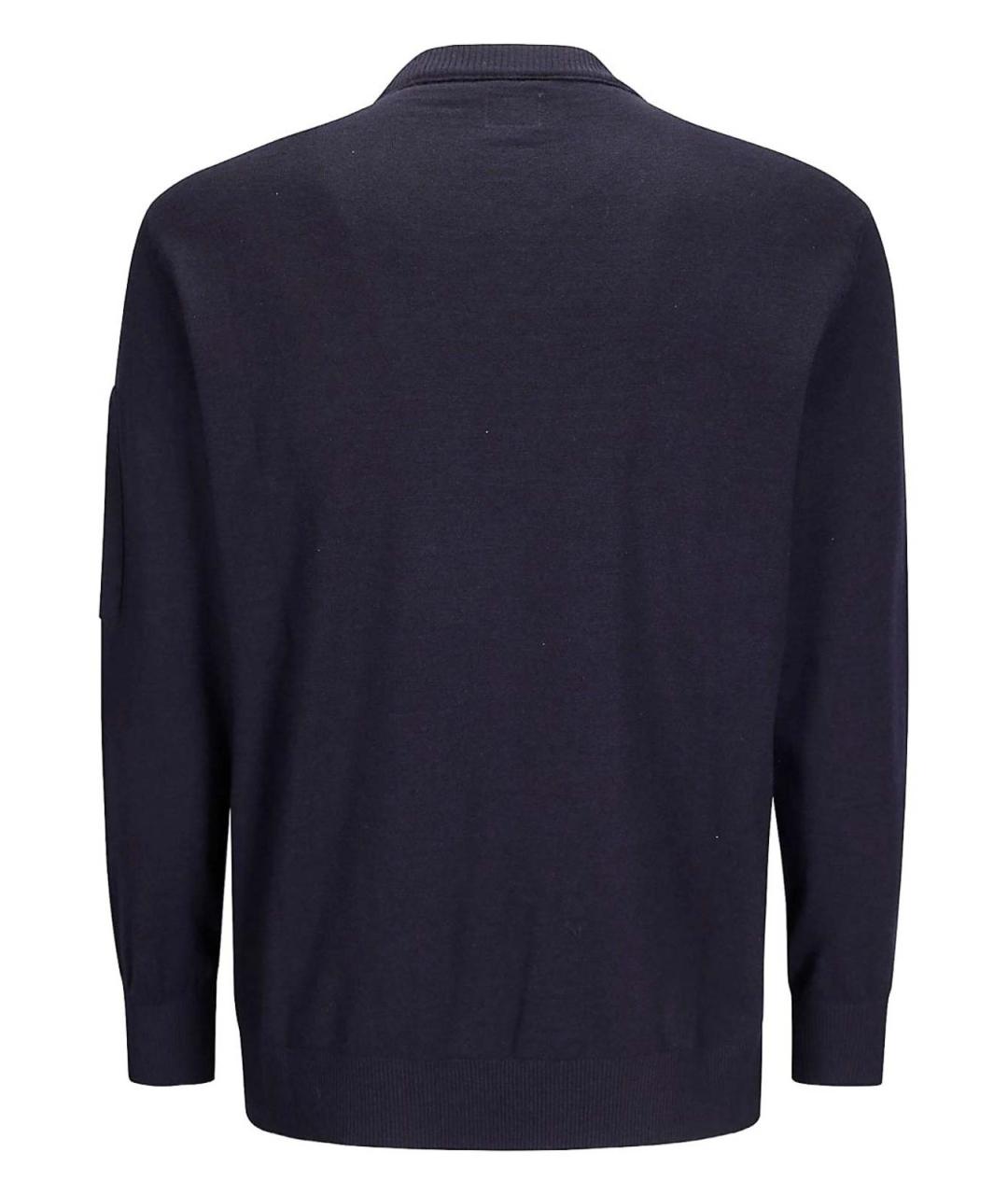 CP COMPANY Синий хлопковый джемпер / свитер, фото 3