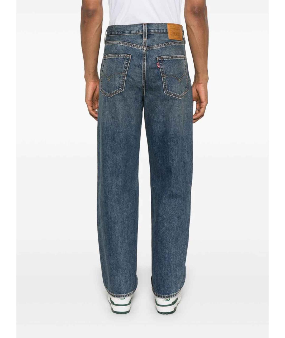 LEVI'S Синие хлопковые джинсы, фото 4