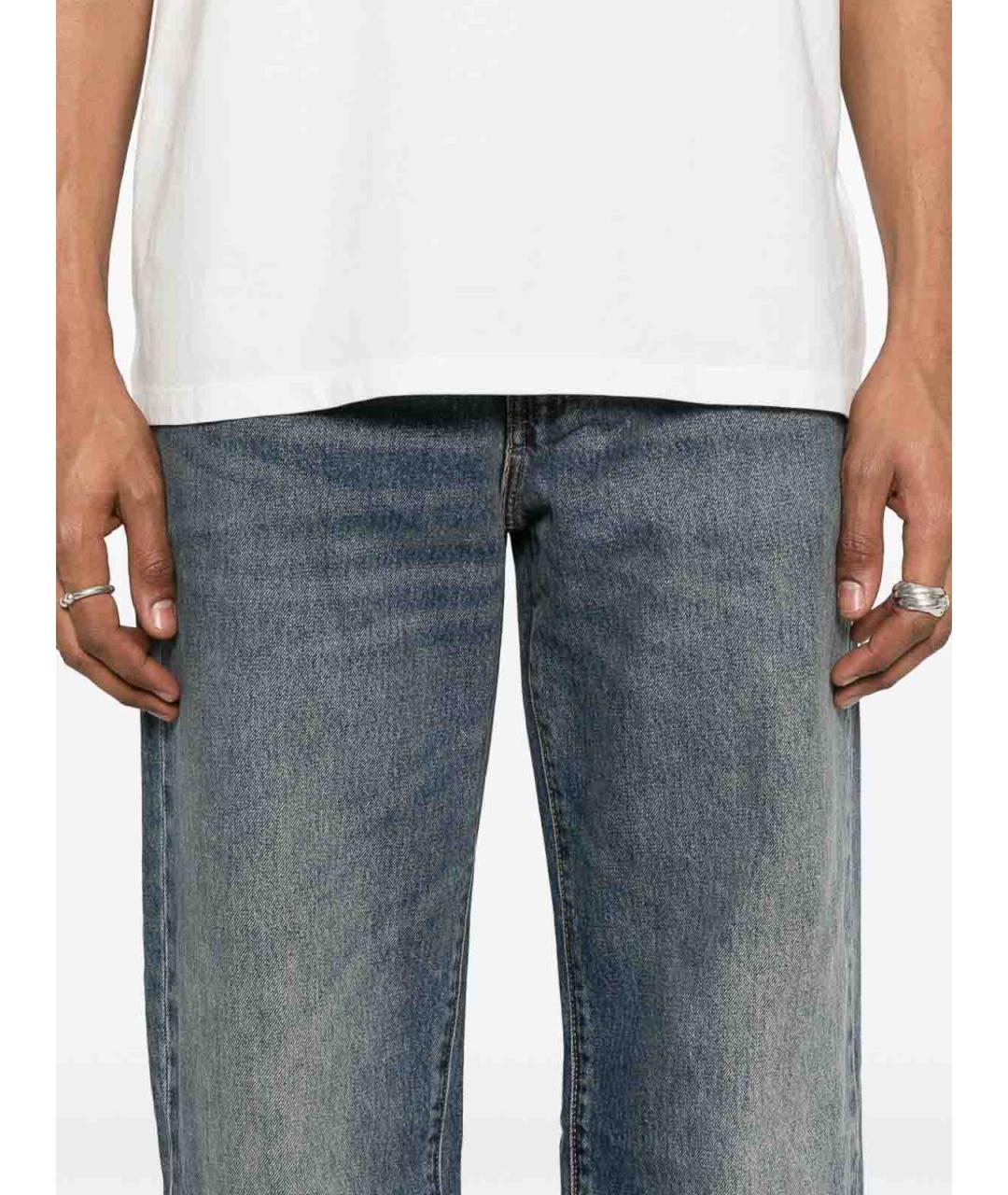 LEVI'S Синие хлопковые джинсы, фото 2