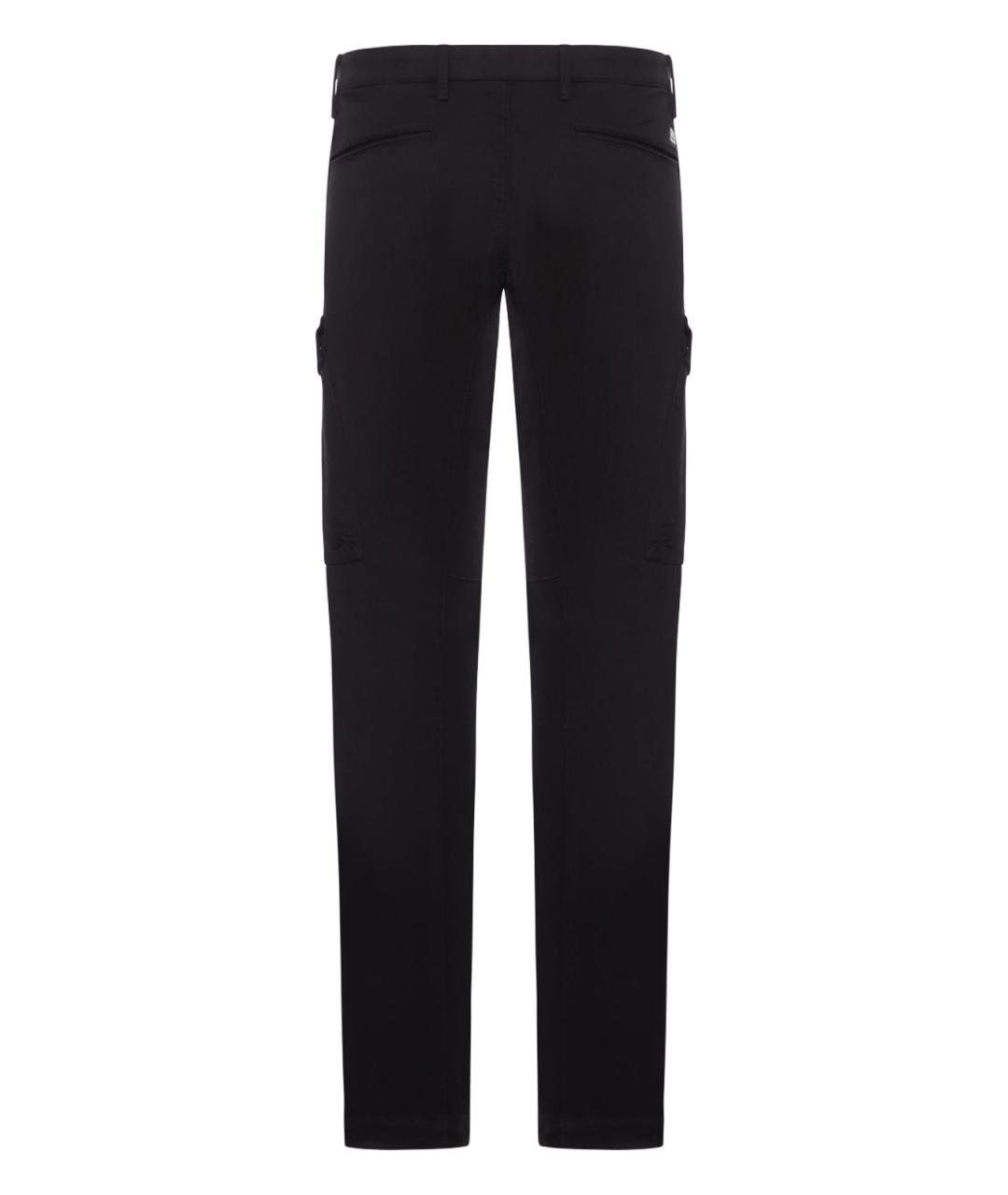 CP COMPANY Черные хлопковые повседневные брюки, фото 2