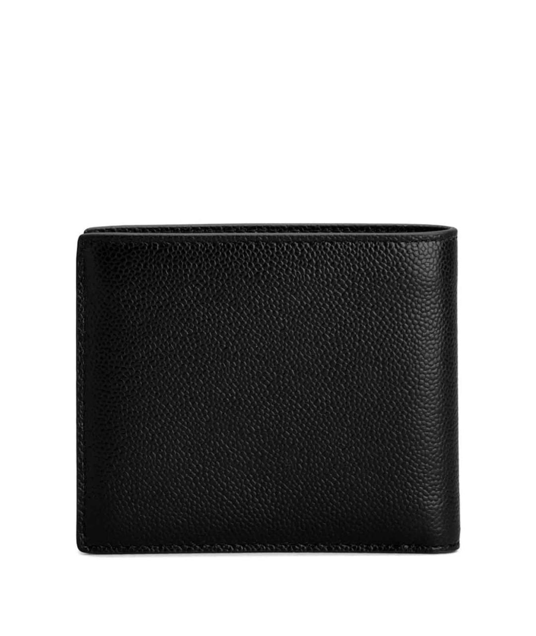 TOD'S Черный кожаный кошелек, фото 4