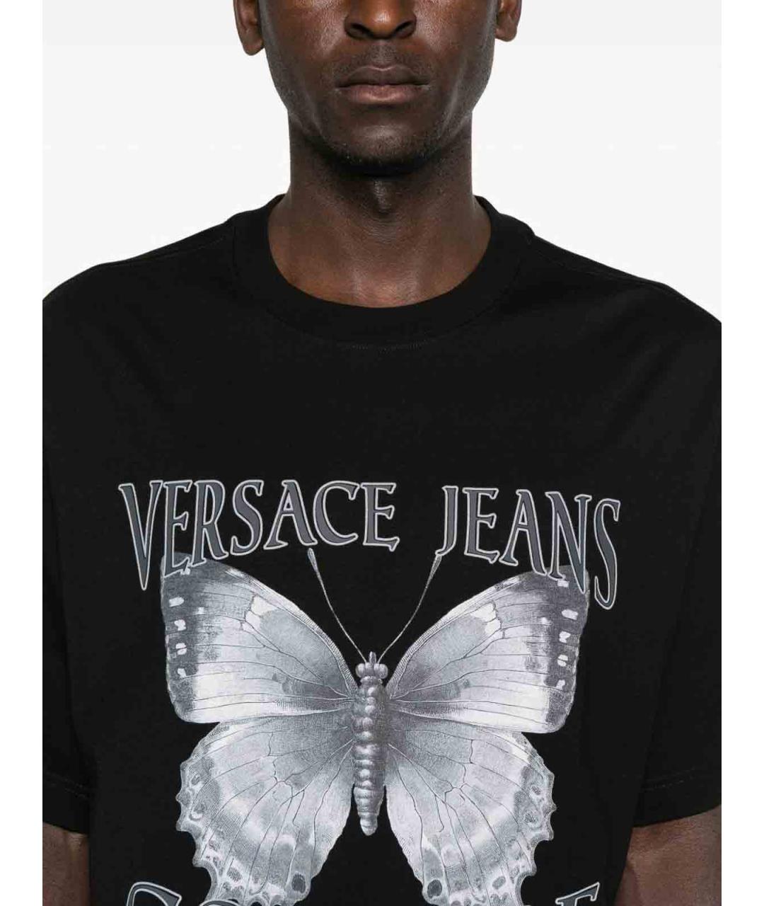 VERSACE JEANS COUTURE Хлопковая футболка, фото 4
