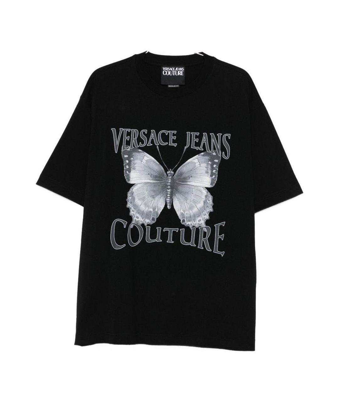 VERSACE JEANS COUTURE Хлопковая футболка, фото 1