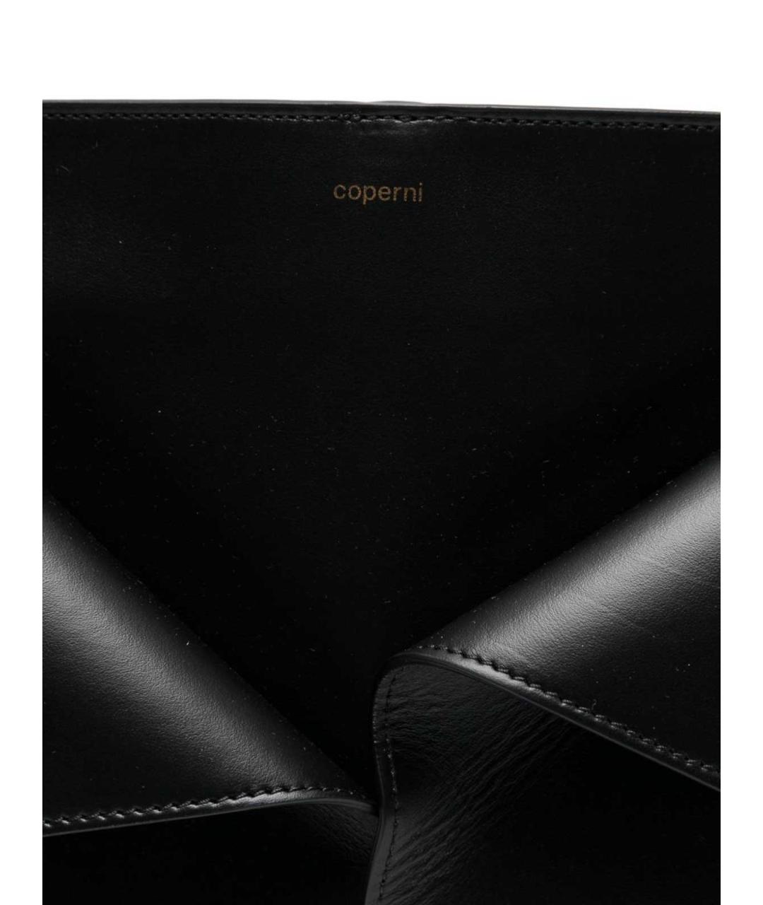 COPERNI Черная кожаная сумка тоут, фото 3