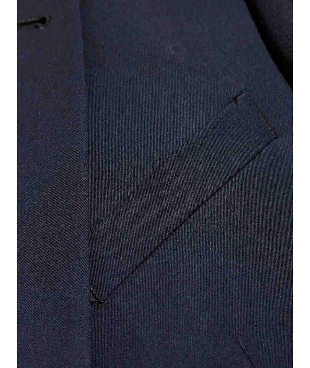 GIORGIO ARMANI Темно-синий классический костюм, фото 2
