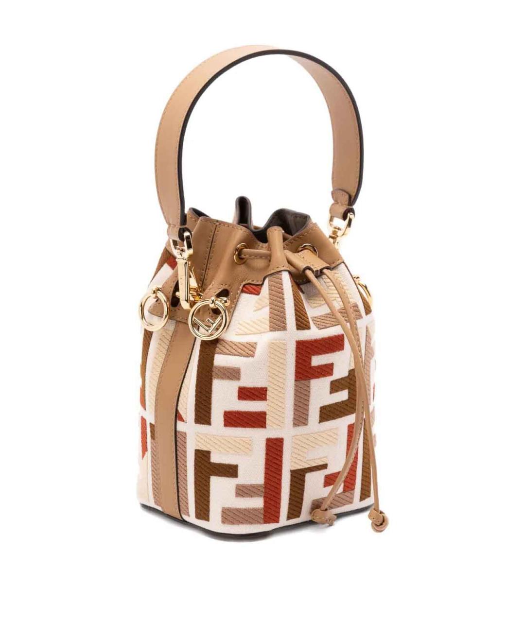FENDI Мульти тканевая сумка через плечо, фото 2
