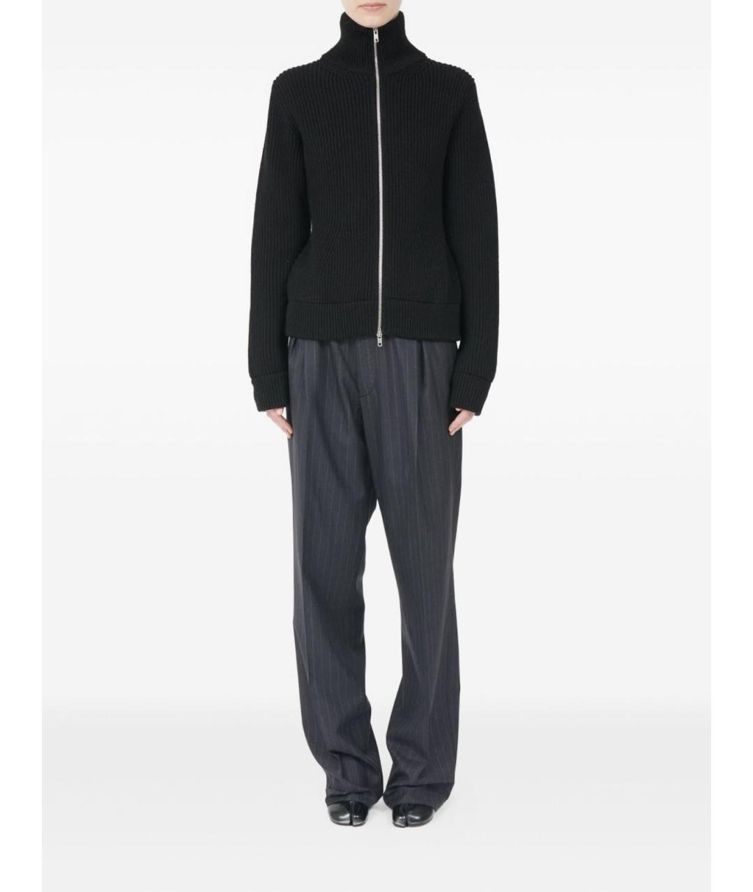 MAISON MARGIELA Черный шерстяной джемпер / свитер, фото 3
