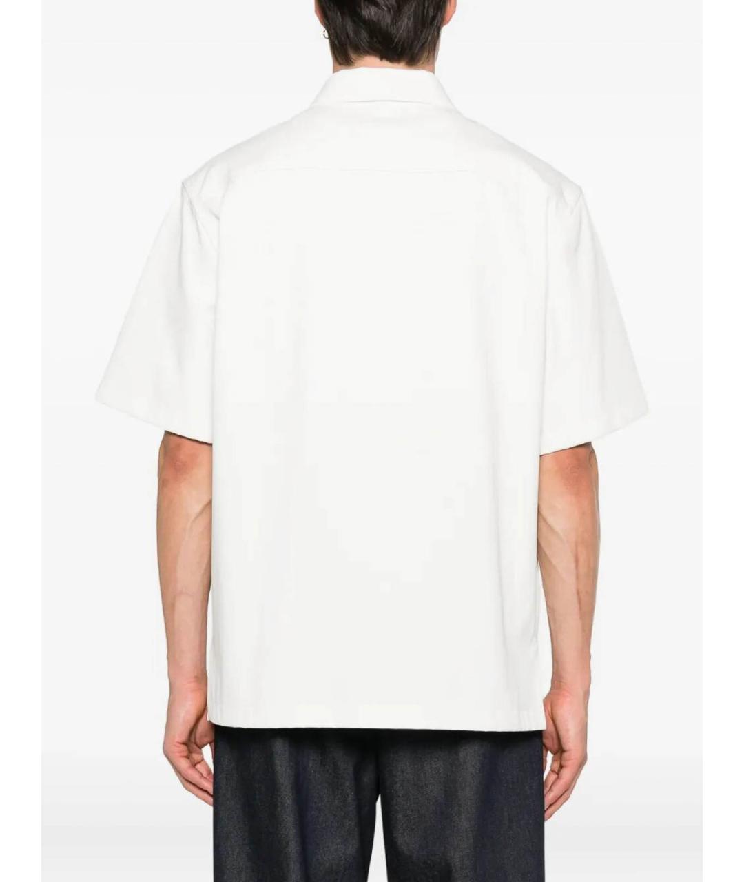 GIVENCHY Белая хлопковая кэжуал рубашка, фото 3