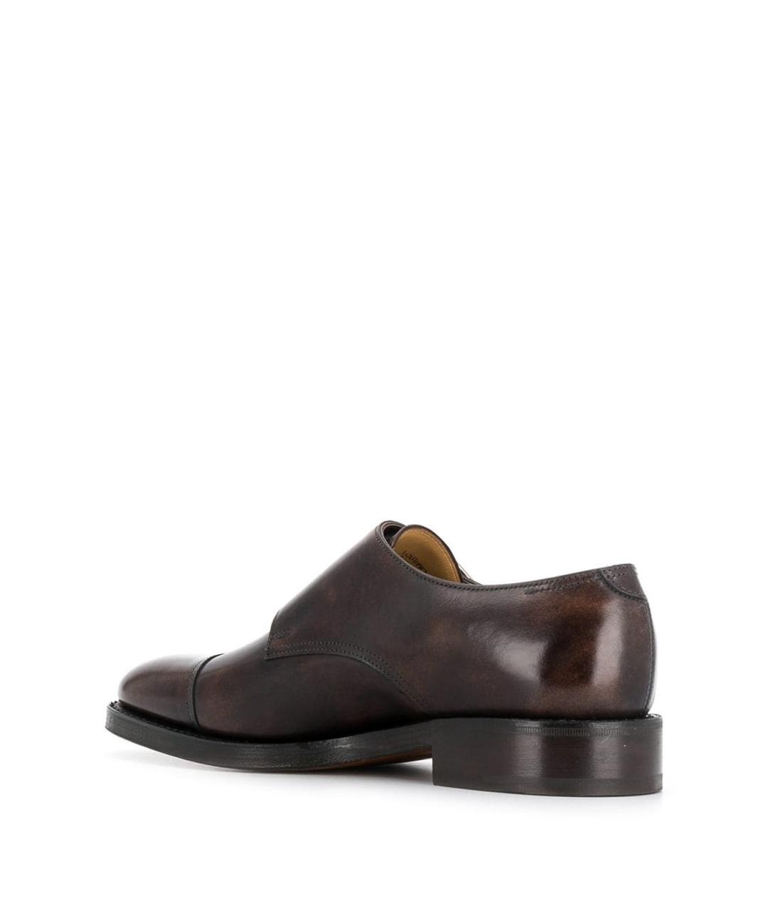 JOHN LOBB Коричневые кожаные туфли, фото 3