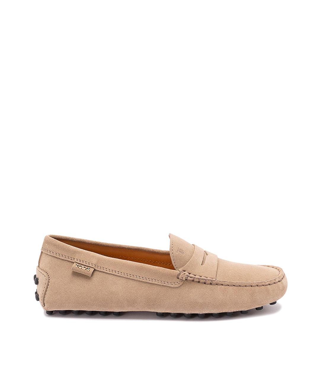 TOD'S Коричневые замшевые туфли, фото 1