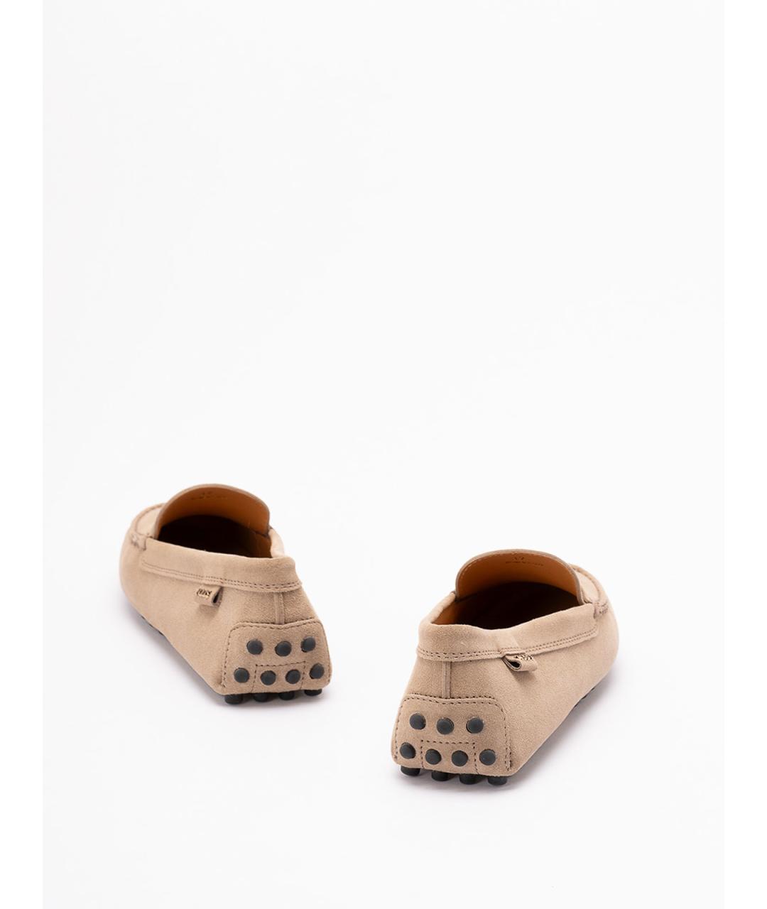 TOD'S Коричневые замшевые туфли, фото 3