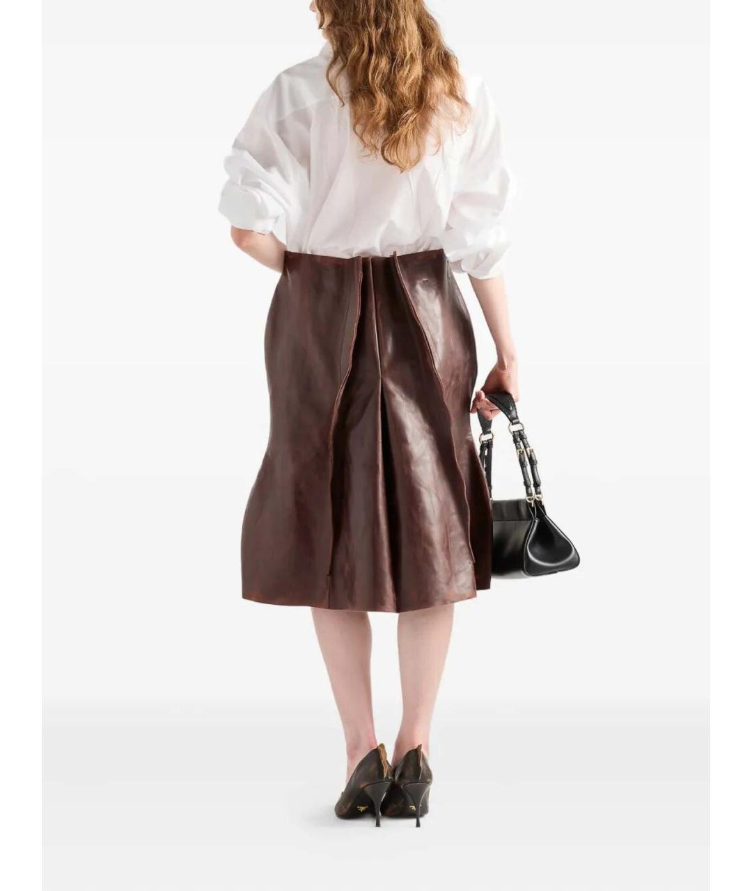 PRADA Белая хлопковая рубашка, фото 3