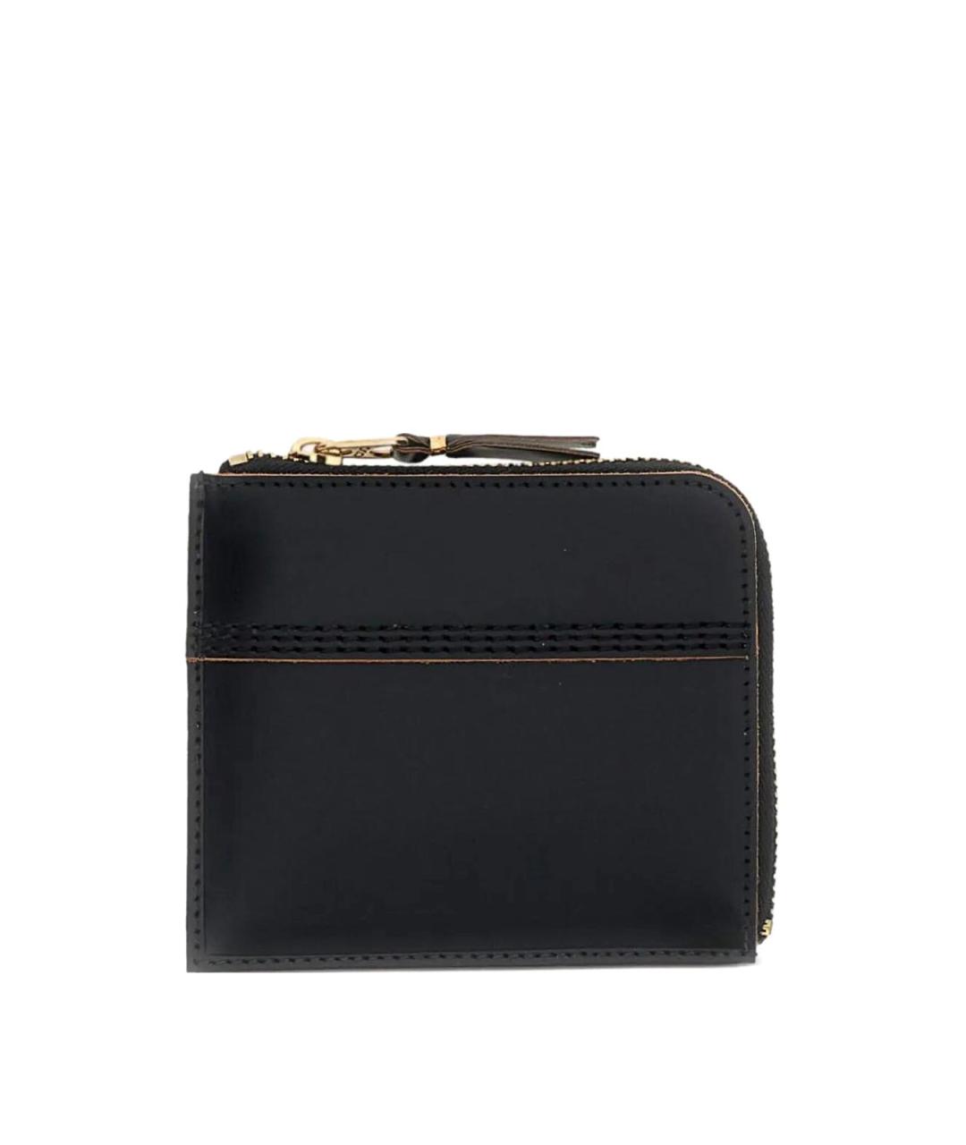COMME DES GARÇONS WALLET Черный кожаный кошелек, фото 1