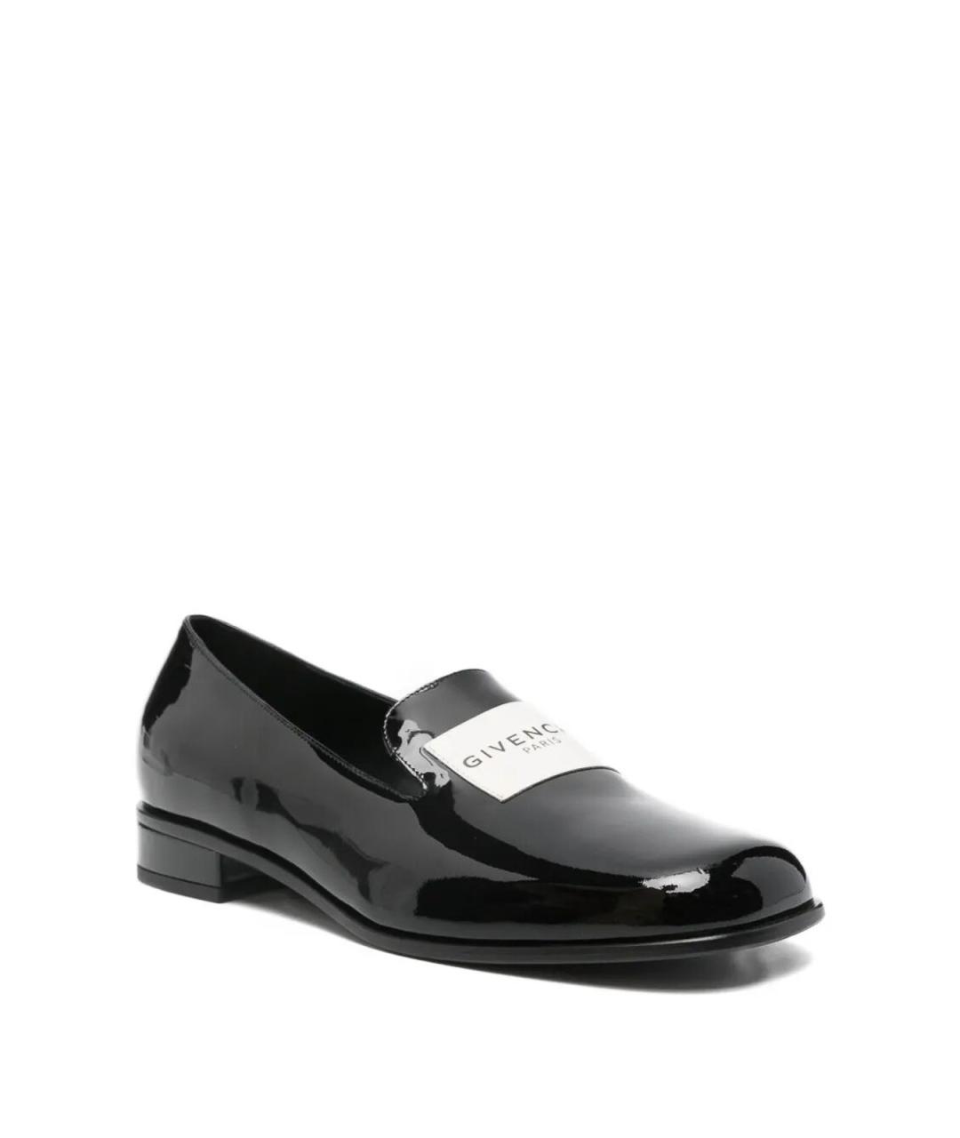 GIVENCHY Черные кожаные лоферы, фото 2