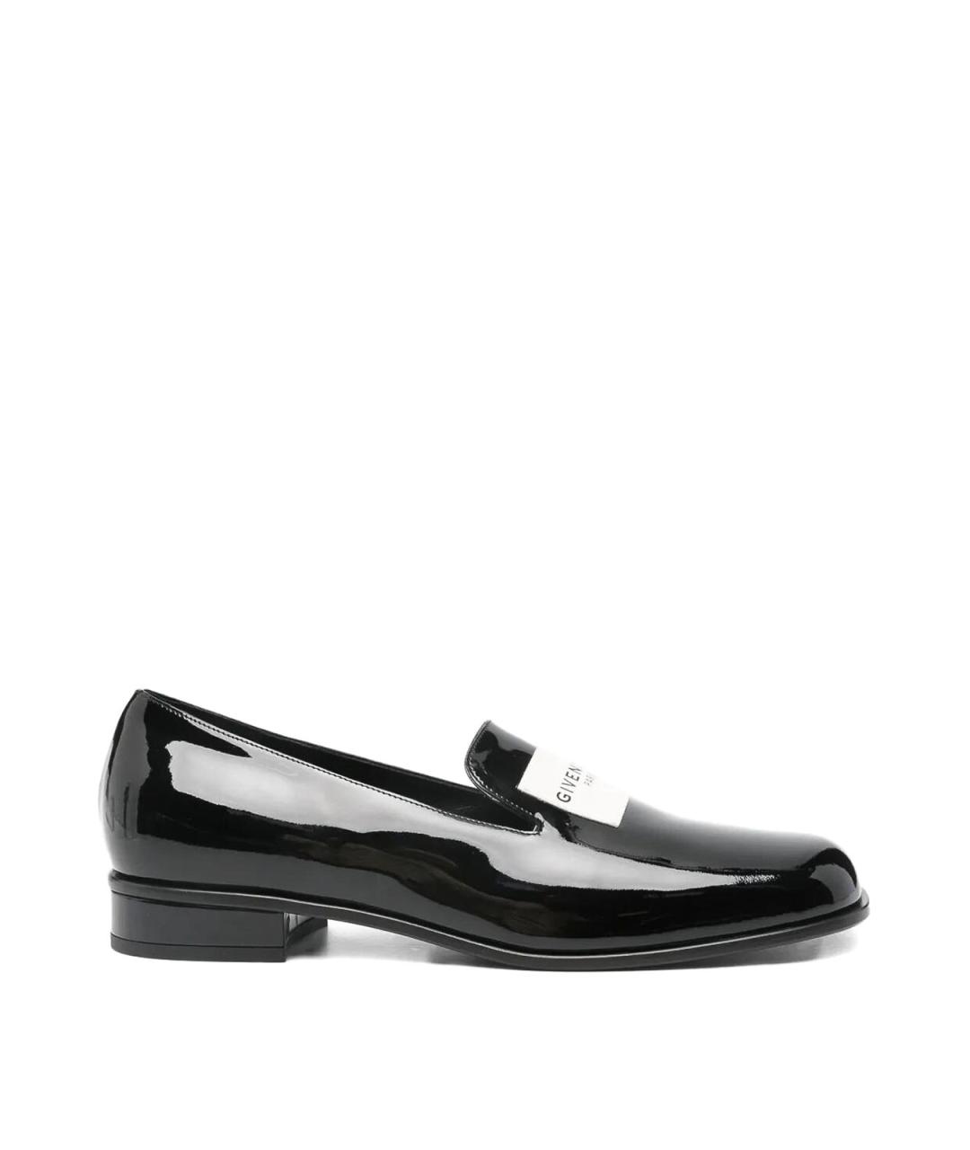 GIVENCHY Черные кожаные лоферы, фото 1