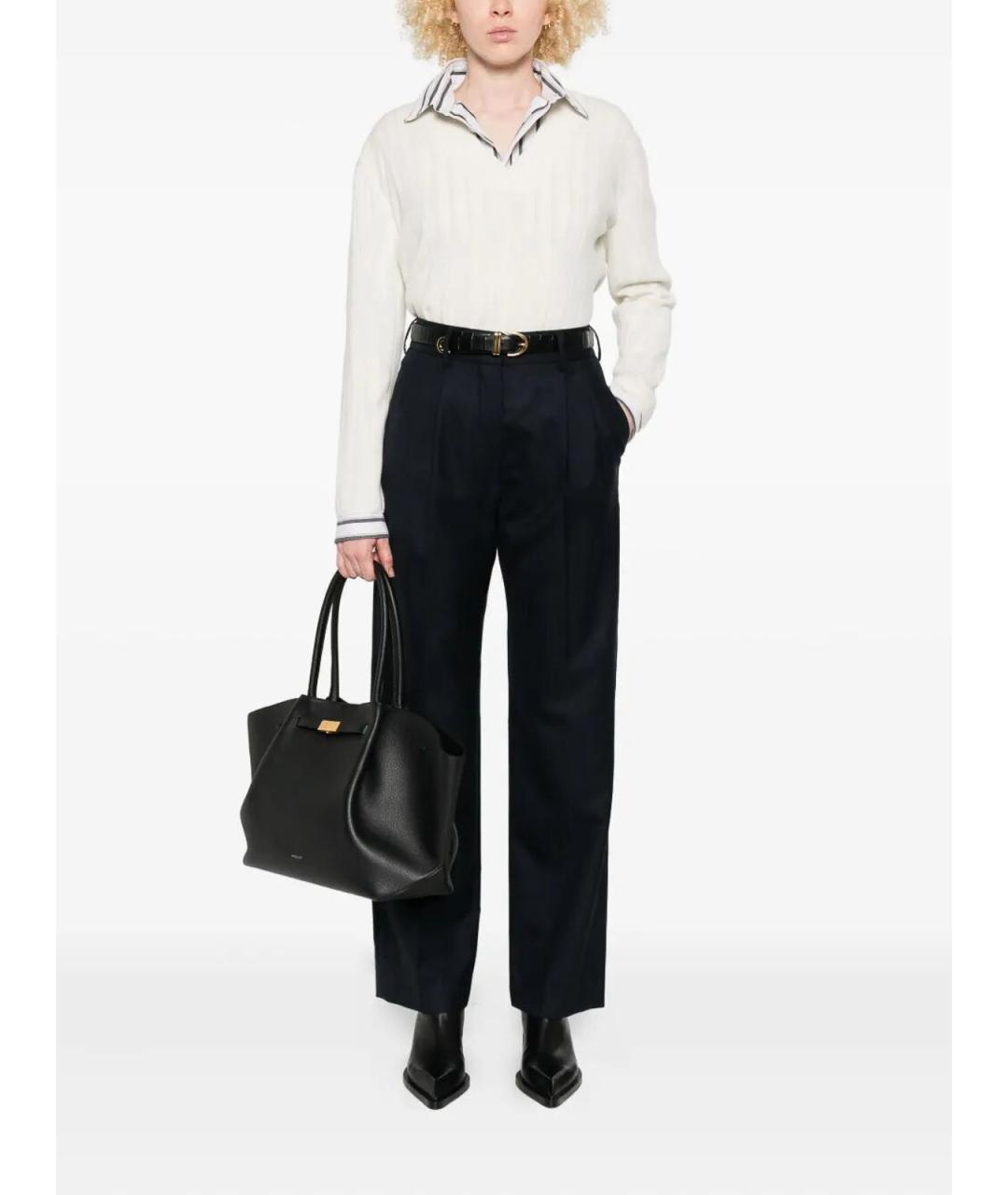 MAX MARA Белый кашемировый джемпер / свитер, фото 2
