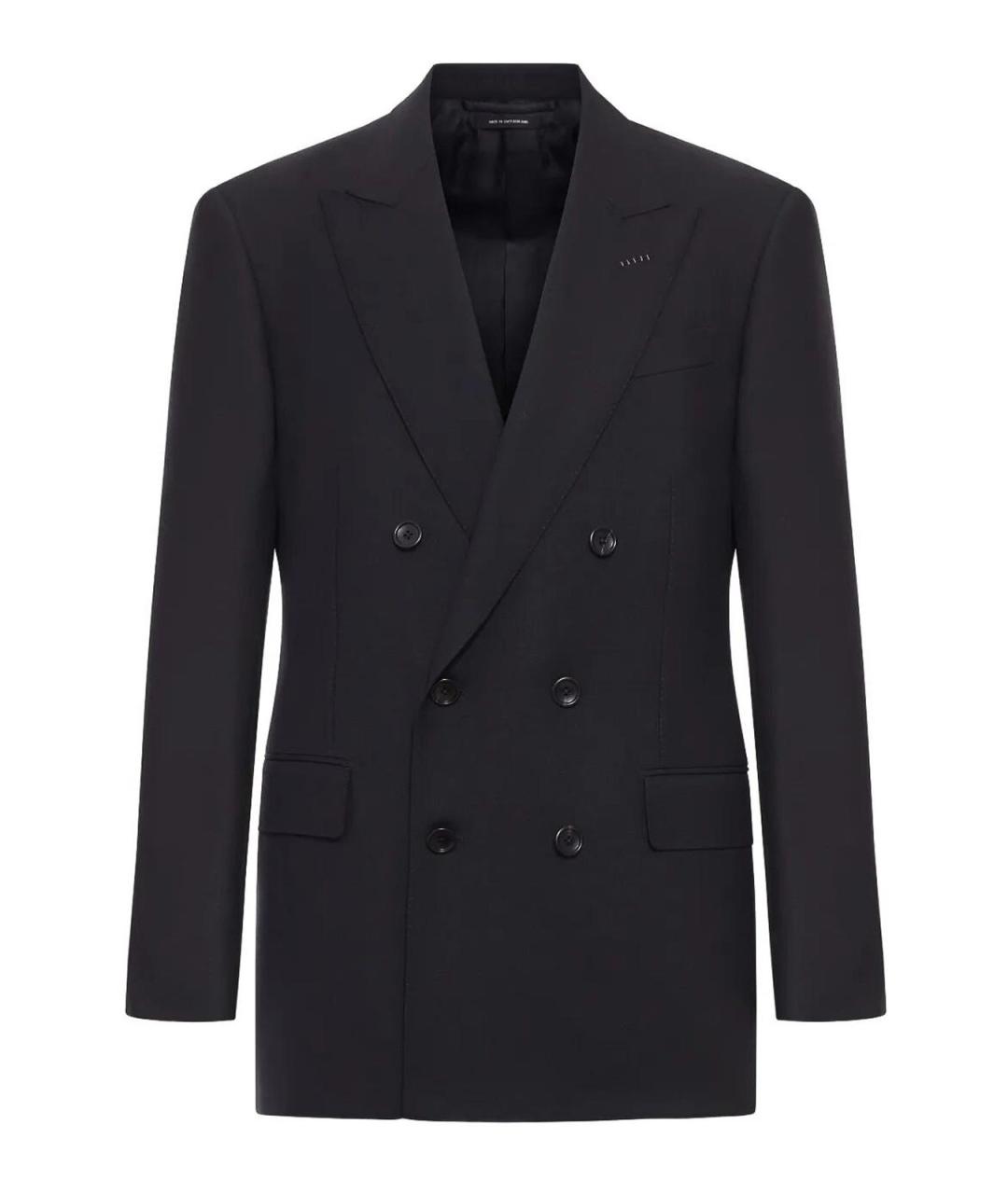 TOM FORD Черная шерстяная куртка, фото 1