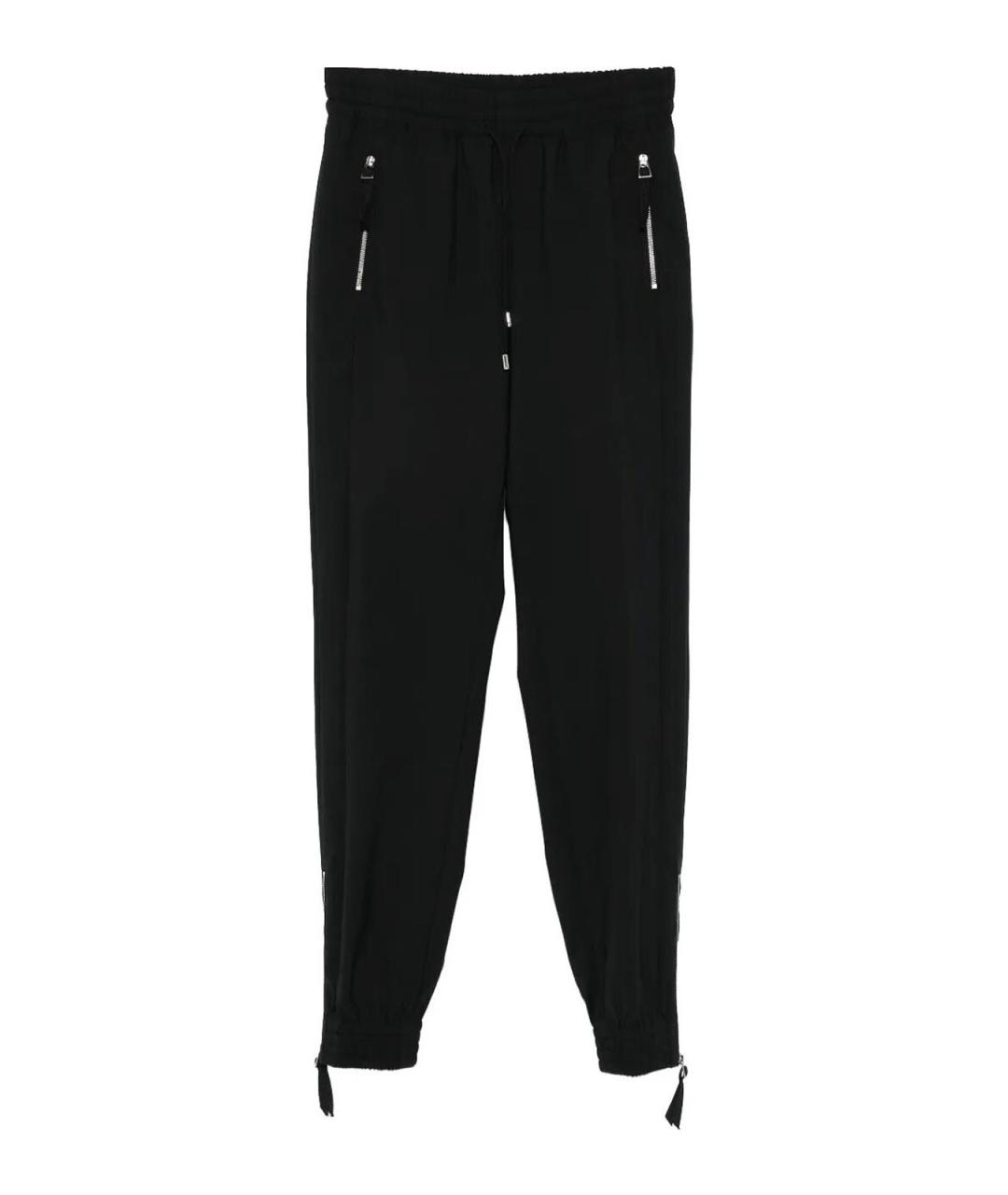 ERMANNO SCERVINO Черные шерстяные спортивные брюки и шорты, фото 1