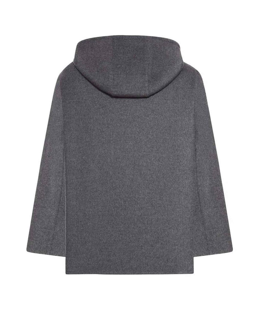 BOTTEGA VENETA Серая шерстяная куртка, фото 2