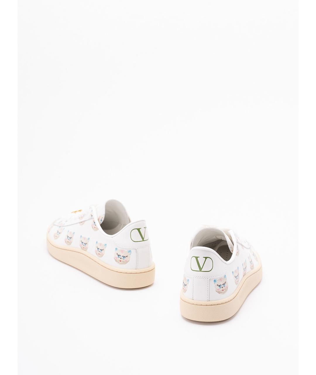 VALENTINO Мульти кожаные кроссовки, фото 3