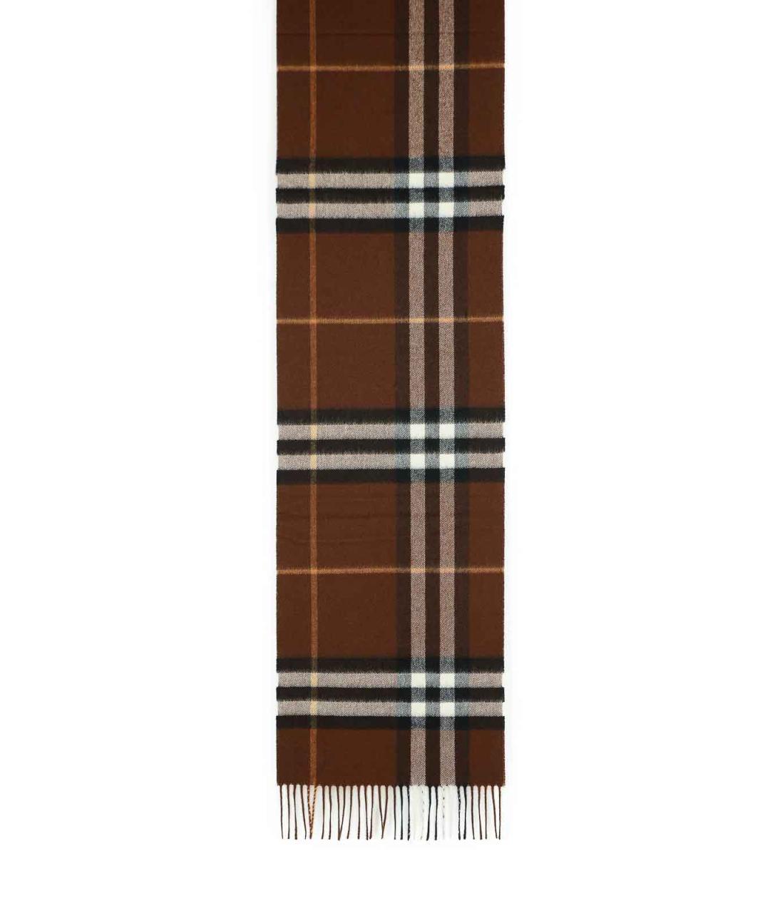 BURBERRY Коричневый шарф, фото 2