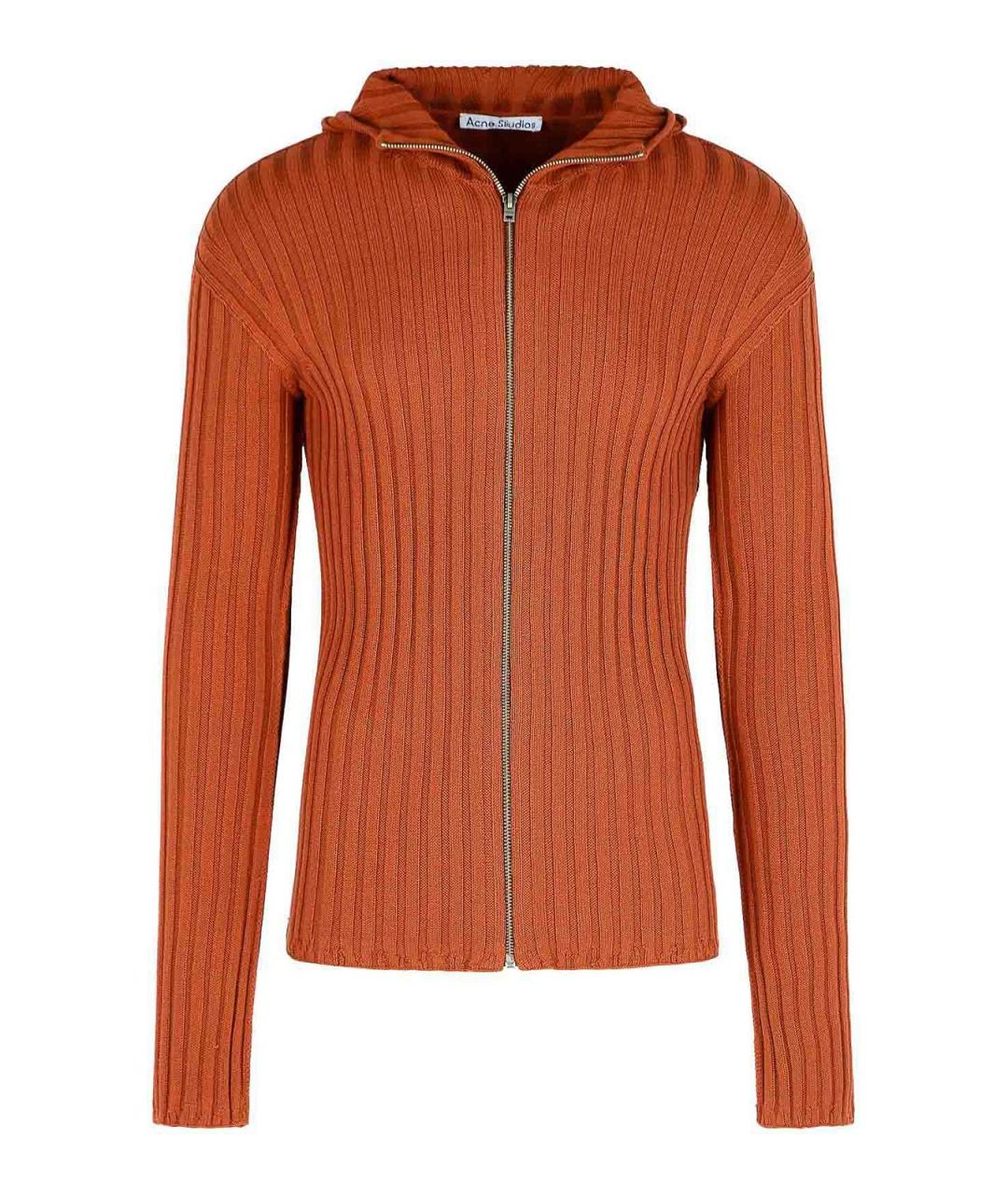 ACNE STUDIOS Красный хлопковый джемпер / свитер, фото 1