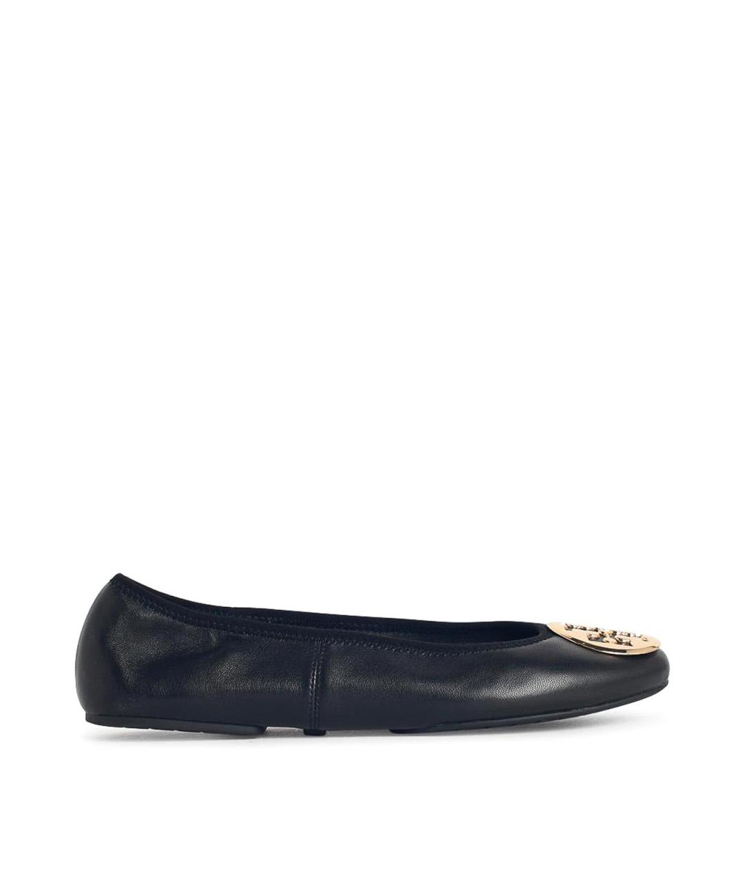 TORY BURCH Черные балетки, фото 1