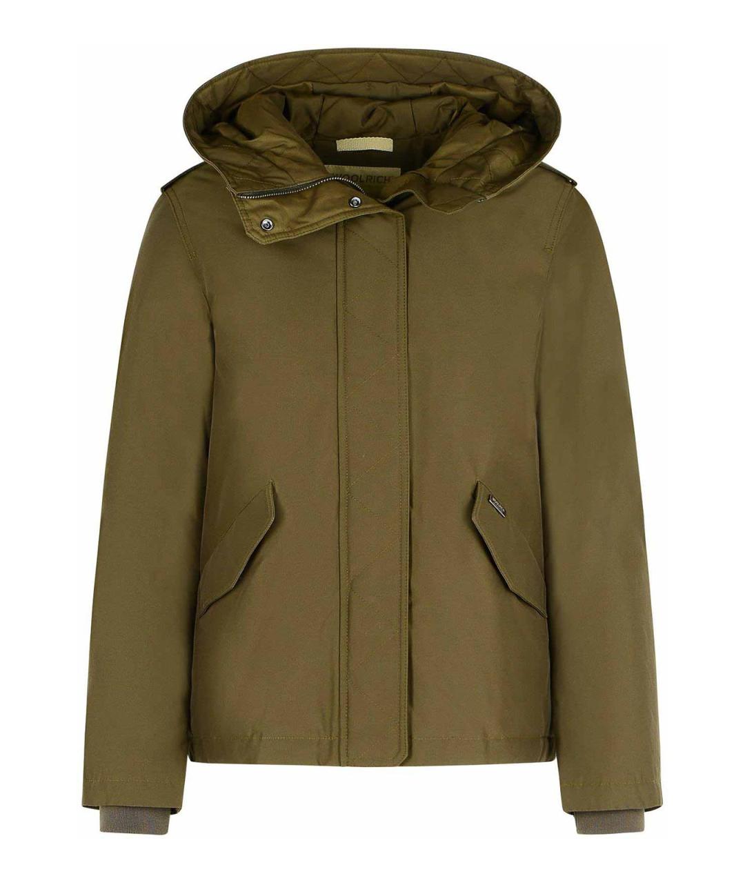 WOOLRICH Зеленая куртка, фото 1
