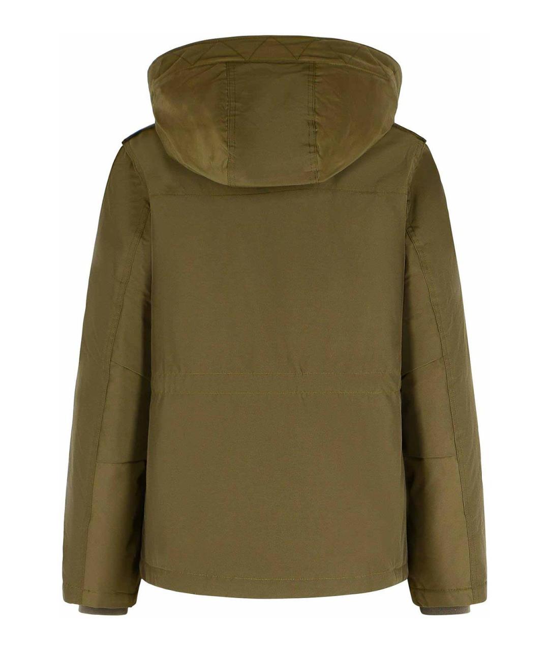 WOOLRICH Зеленая куртка, фото 2