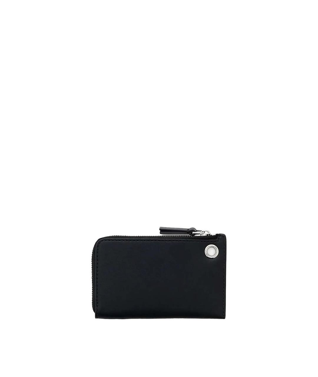 MARC JACOBS Черный кожаный кошелек, фото 2