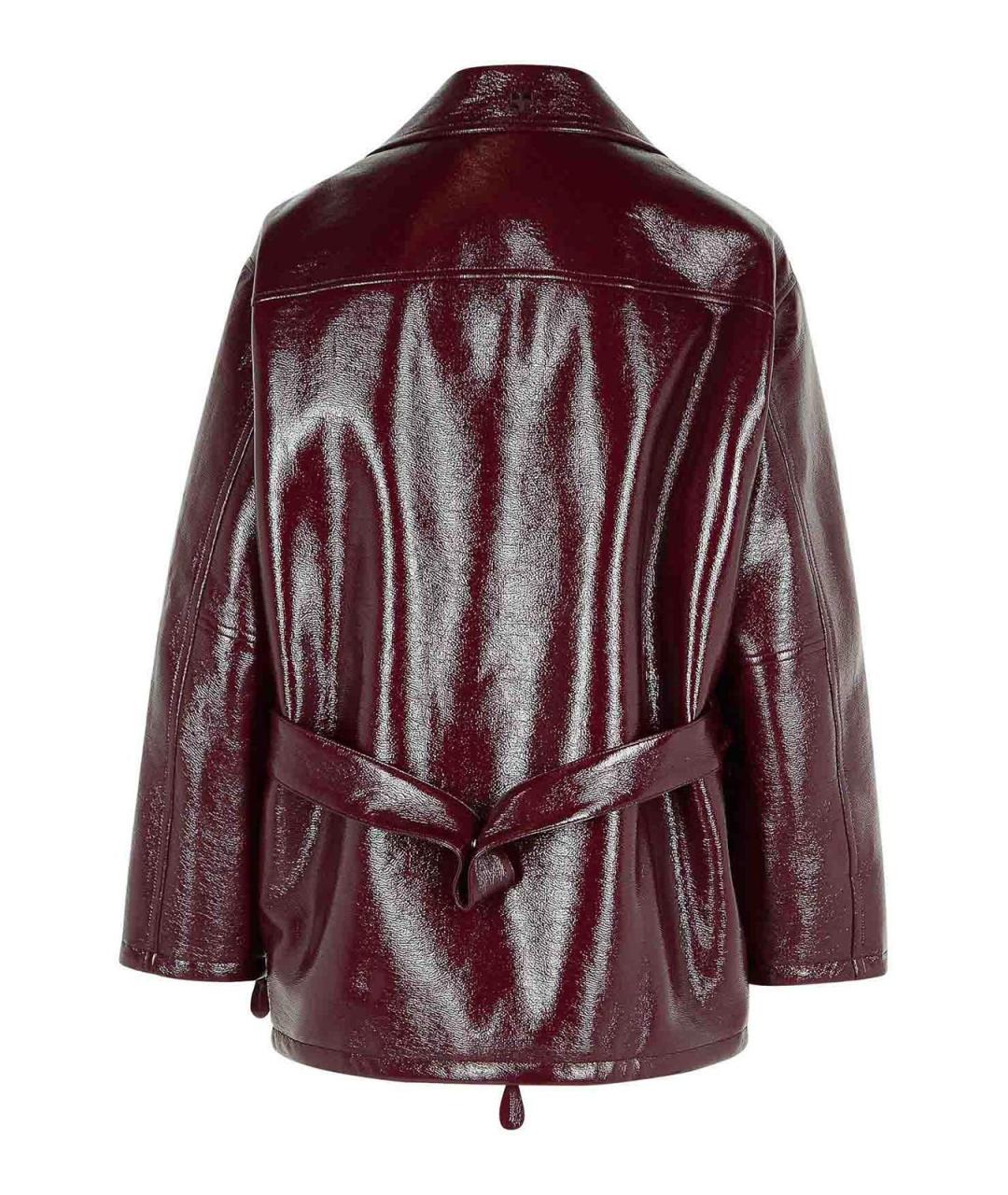 COURREGES Бордовая вискозная куртка, фото 2