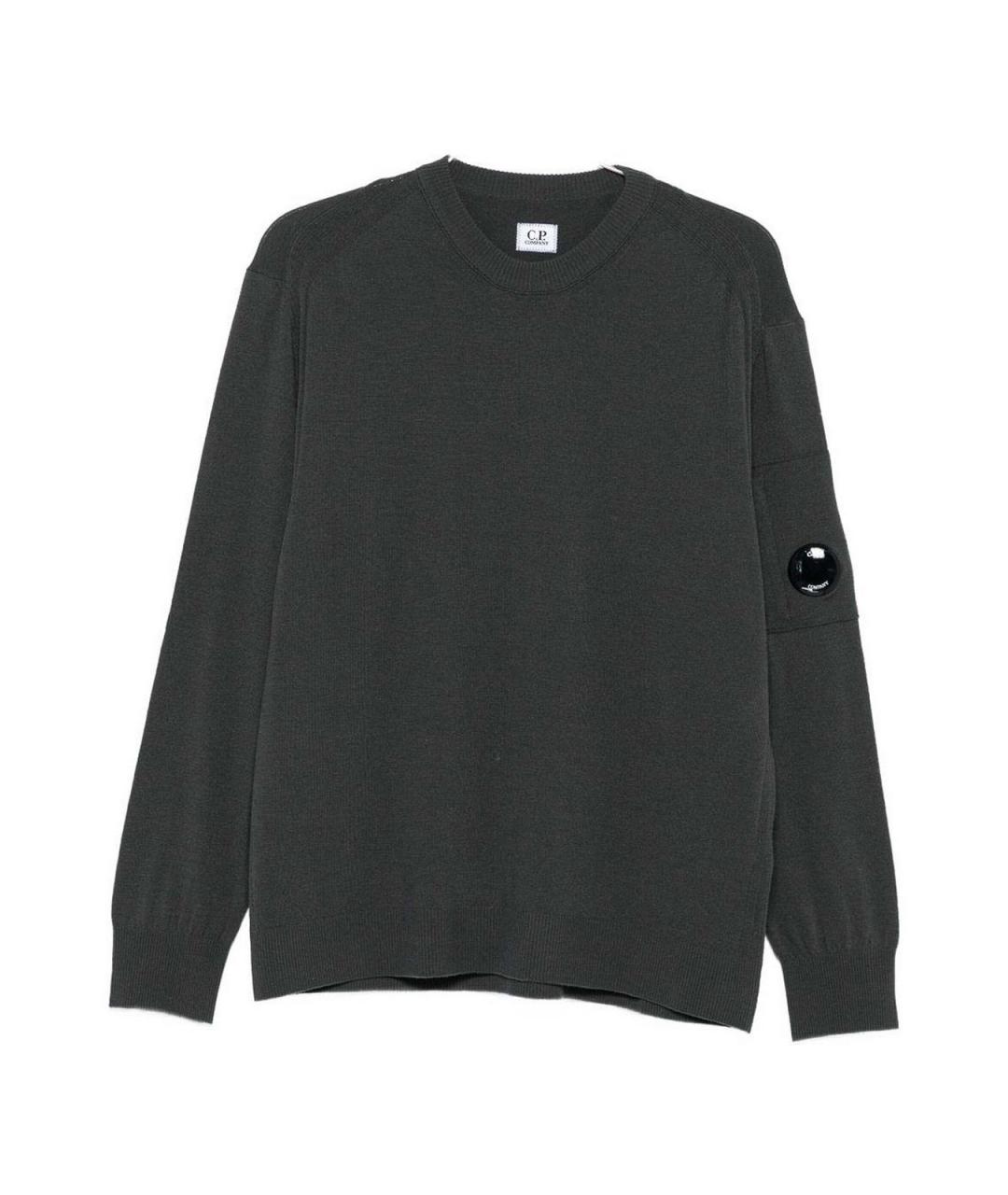 CP COMPANY Серый шерстяной джемпер / свитер, фото 1