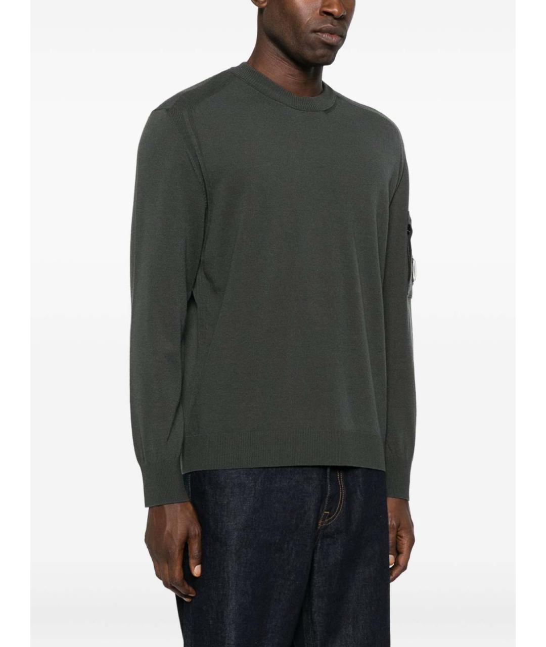 CP COMPANY Серый шерстяной джемпер / свитер, фото 4