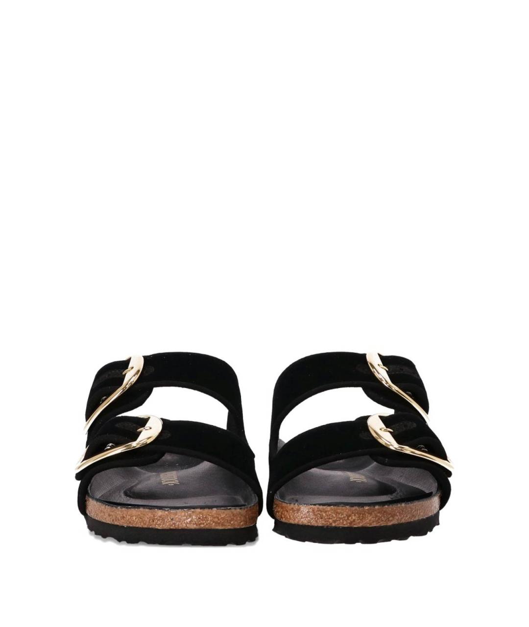 BIRKENSTOCK Черные кожаные лоферы, фото 4