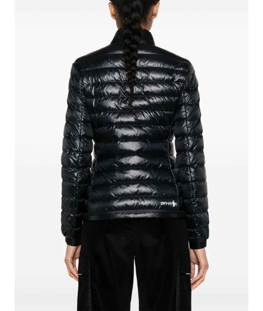 MONCLER Черная полиамидовая куртка, фото 3