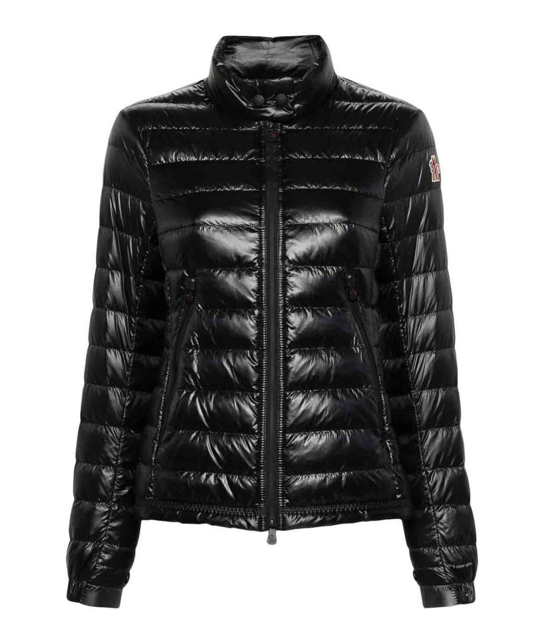 MONCLER Черная полиамидовая куртка, фото 1