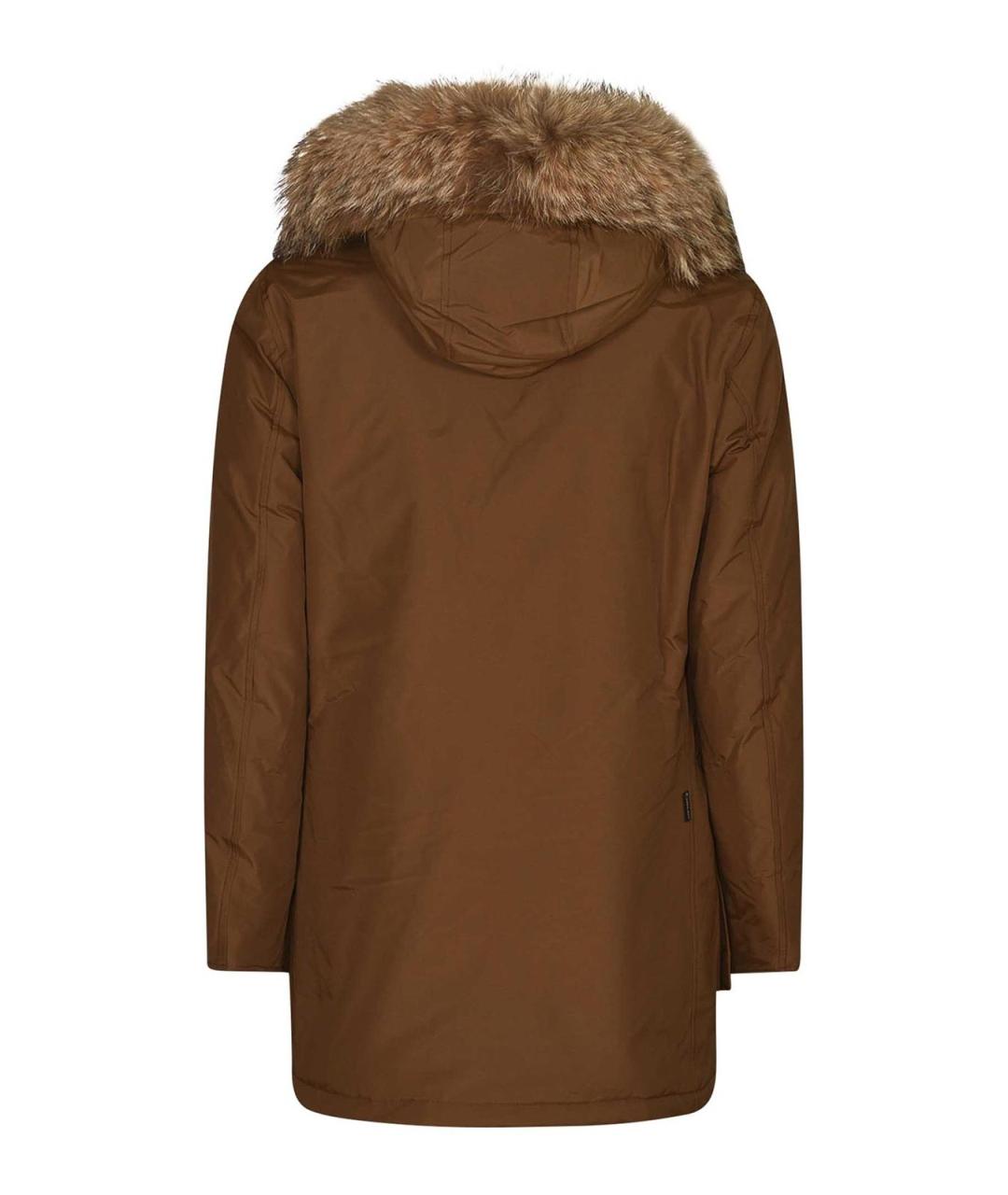 WOOLRICH Бежевый пуховик, фото 2