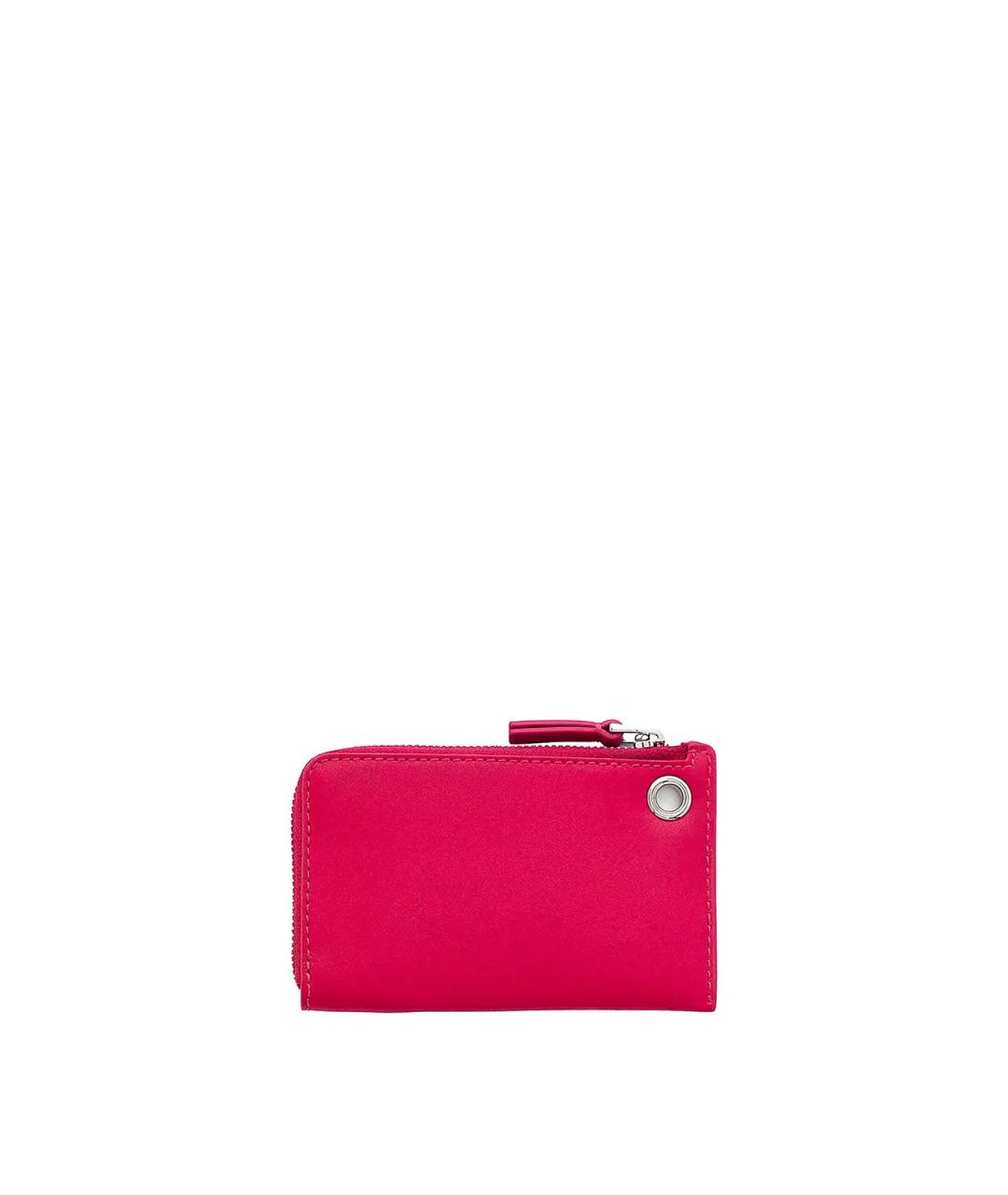 MARC JACOBS Фуксия кожаный кошелек, фото 2