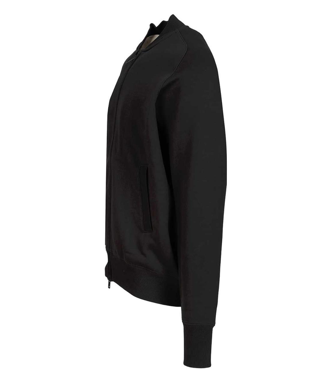 Y-3 Черная хлопковая куртка, фото 3