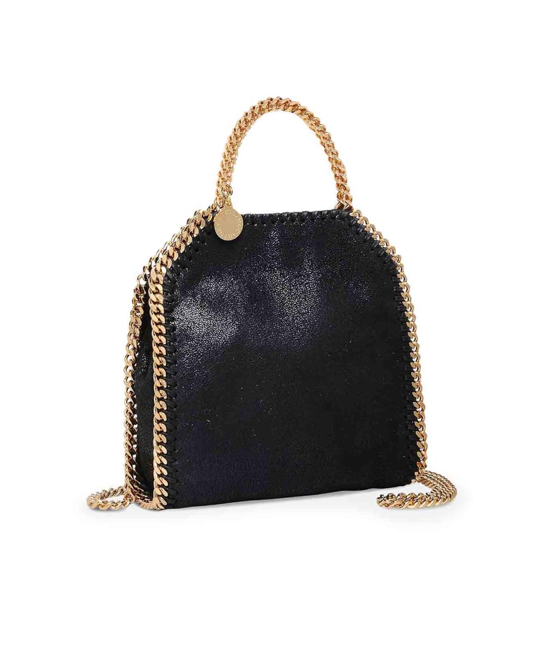STELLA MCCARTNEY Черная сумка тоут из искусственной кожи, фото 2