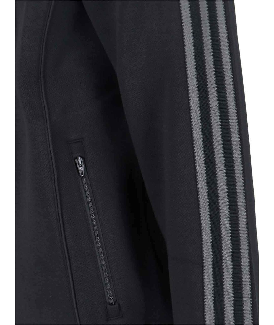 ADIDAS Черный хлопковый джемпер / свитер, фото 3