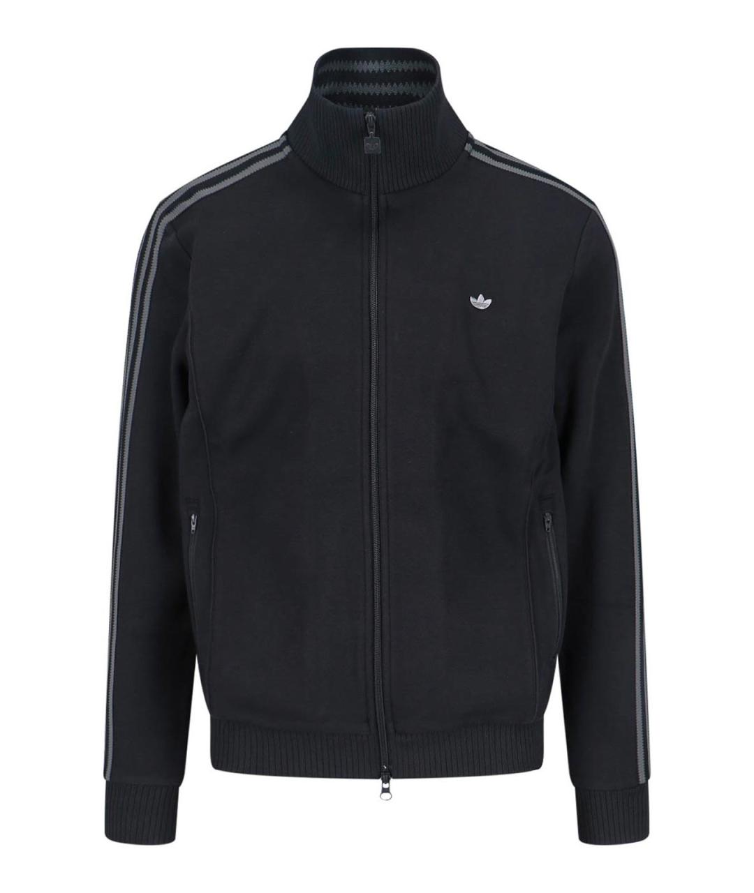 ADIDAS Черный хлопковый джемпер / свитер, фото 1