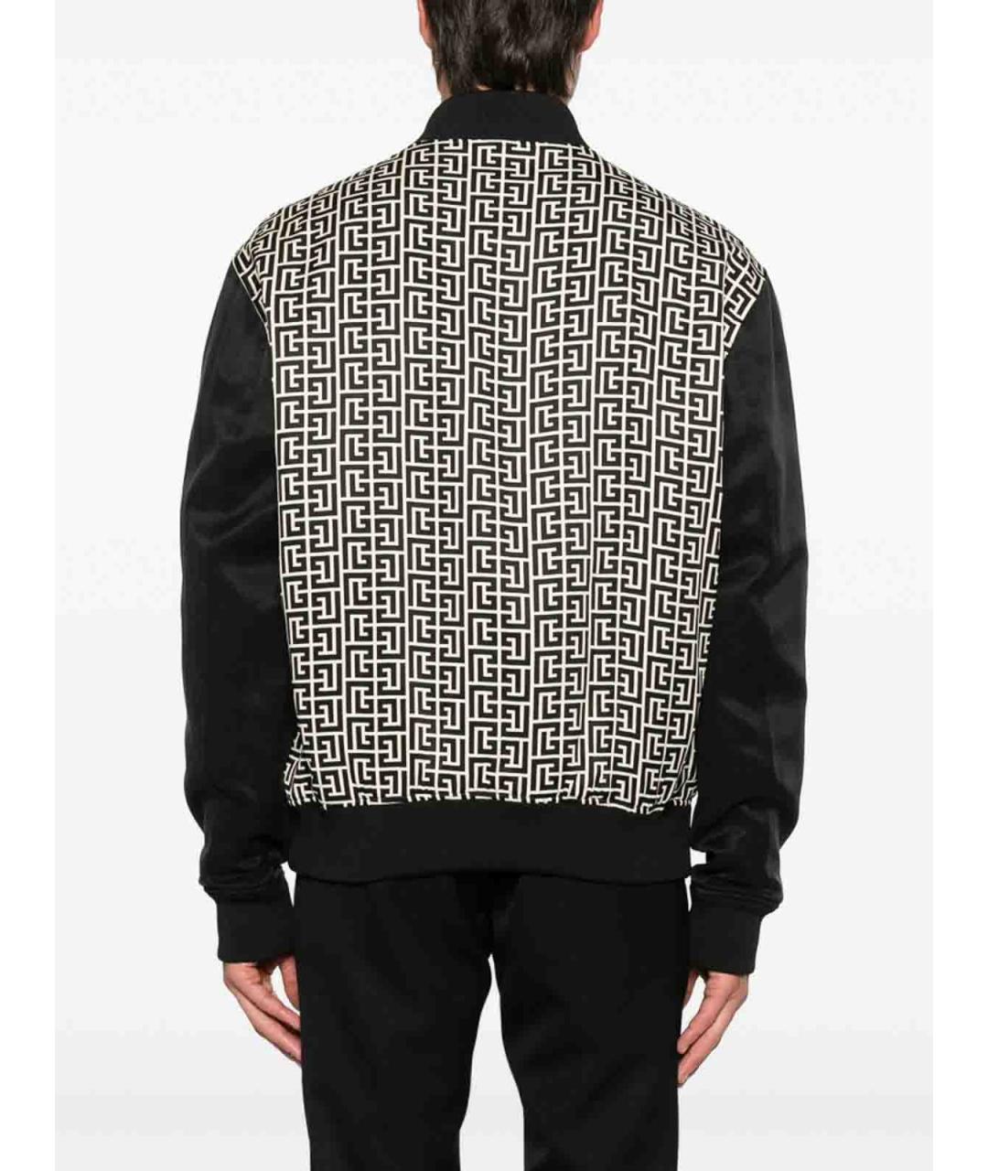 BALMAIN Черная хлопковая куртка, фото 5