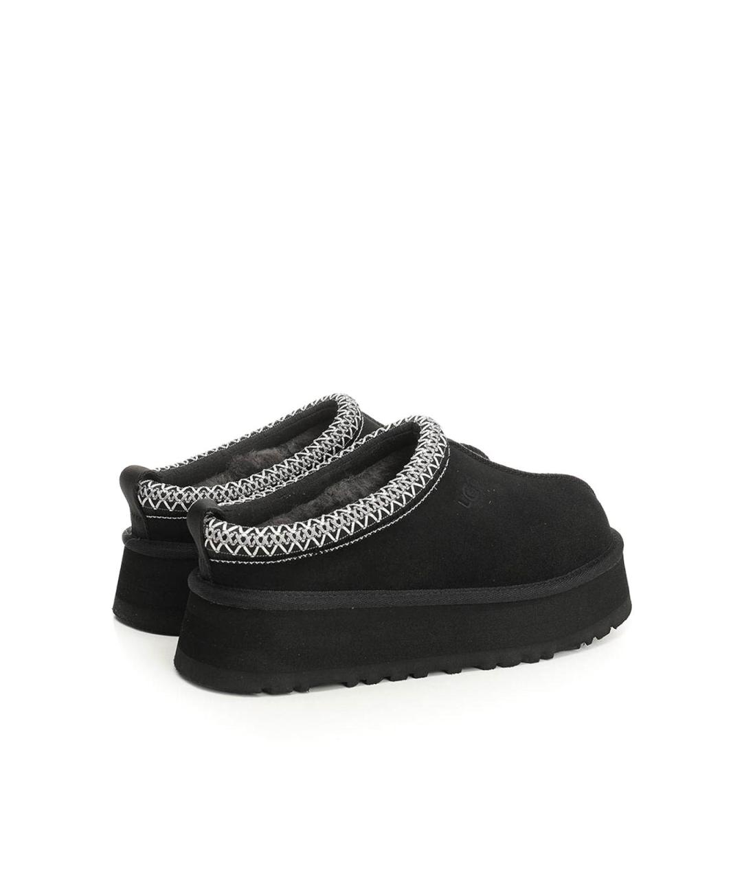 UGG AUSTRALIA Черные замшевые мюли, фото 3