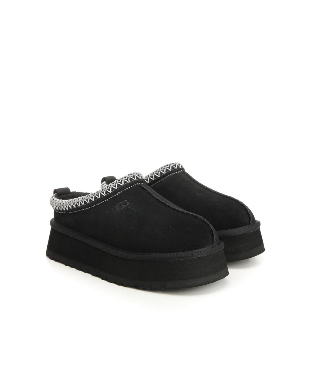 UGG AUSTRALIA Черные замшевые мюли, фото 2