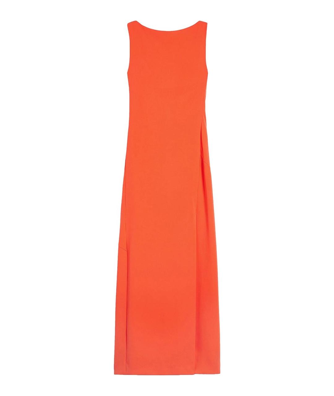 MAX MARA Красное полиэстеровое платье, фото 1
