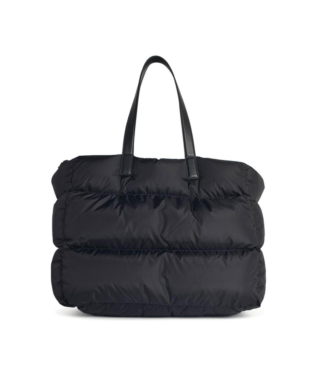 MONCLER Черная нейлоновая сумка на плечо, фото 3